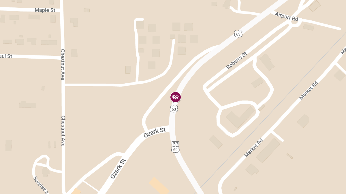 Vehicle Crash at US 6, 3 Miles West of Mountain Grove