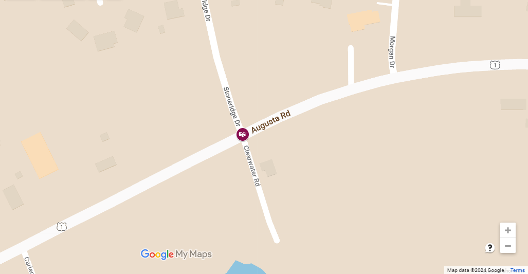 Vehicle Crash on Augusta Rd/US-1 at Stoneridge Dr