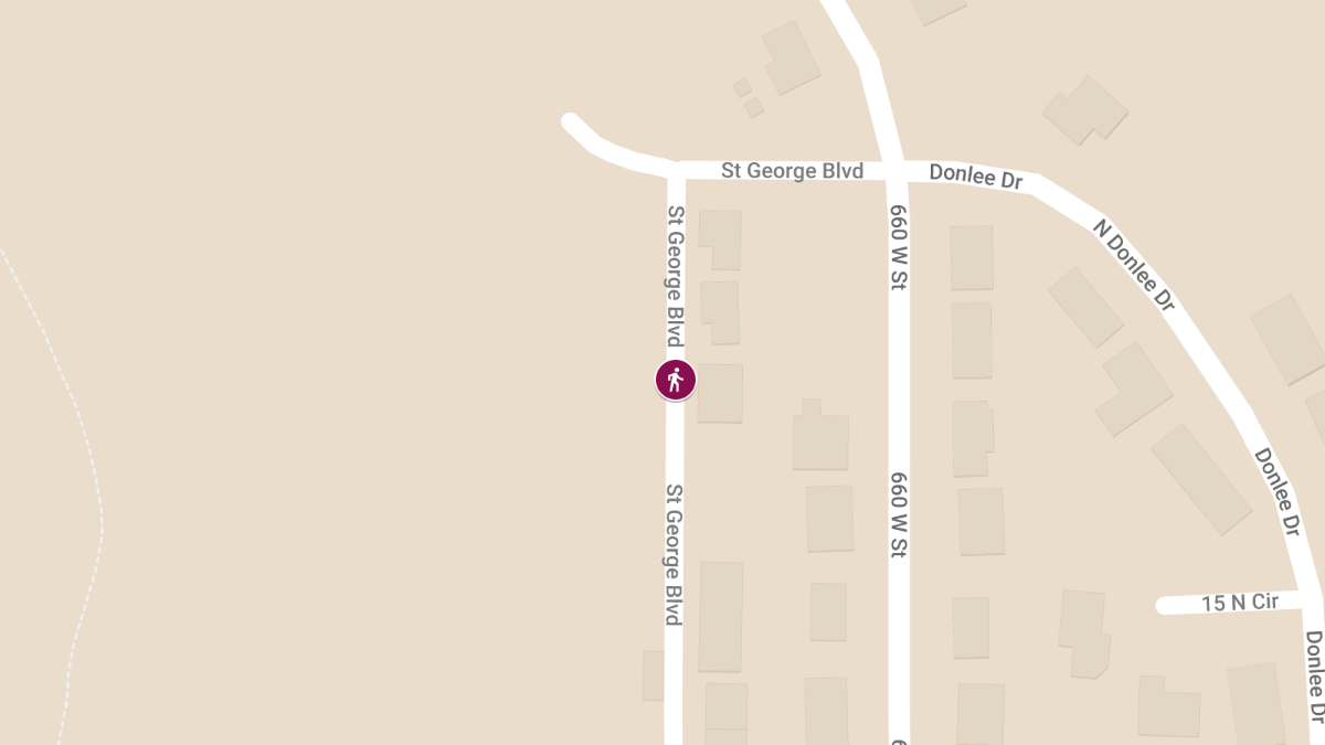Vehicle Crash with Injuries at 1000 East St George Blvd