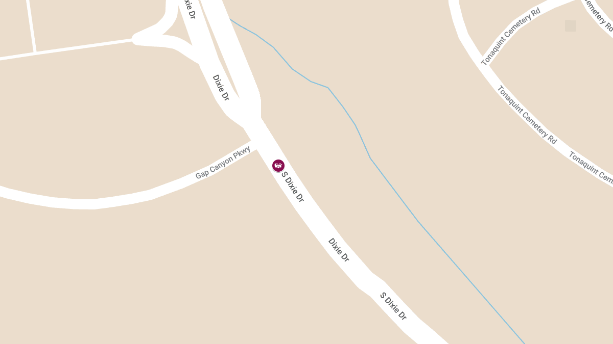 Vehicle Crash with Injuries at 1600 South Dixie Dr