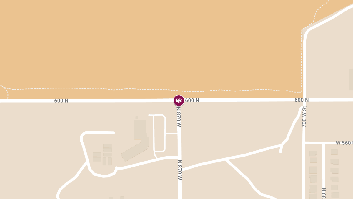 Vehicle Crash with Injuries at 481 N 870 West