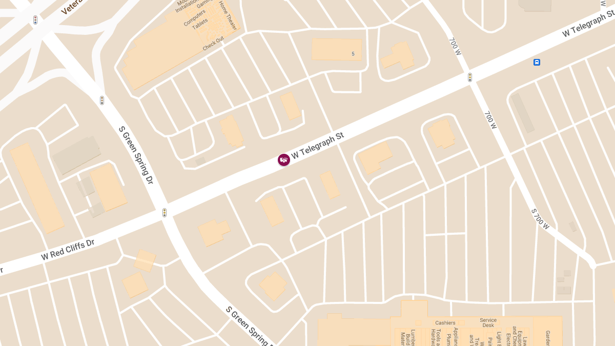 Vehicle Crash with Injuries at 700 W Telegraph St