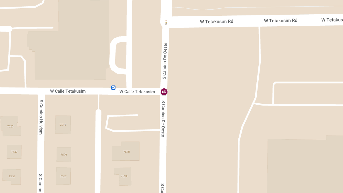 Vehicle Crash with Injuries at Camino De Oeste and Calle Tetakusim