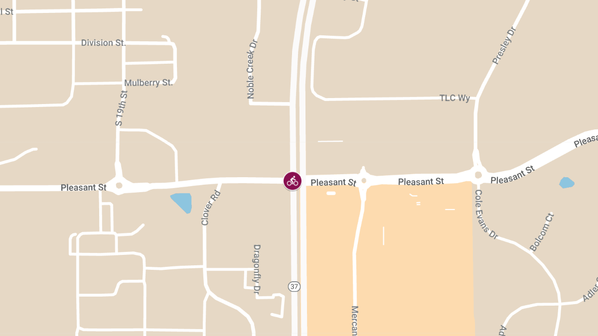 Vehicle vs. Bicycle Accident with Injuries Near SR-37SB & Pleasant St