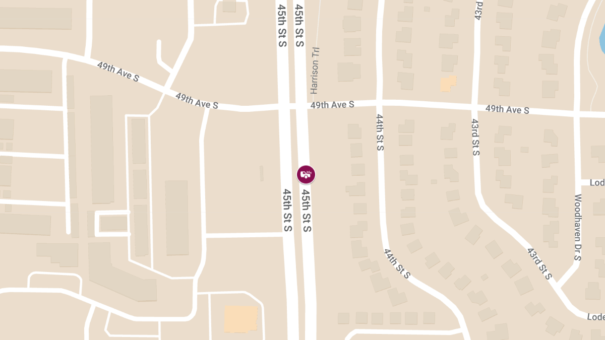 Vehicle vs. Pedestrian Accident at 4100 Blk 45th St S