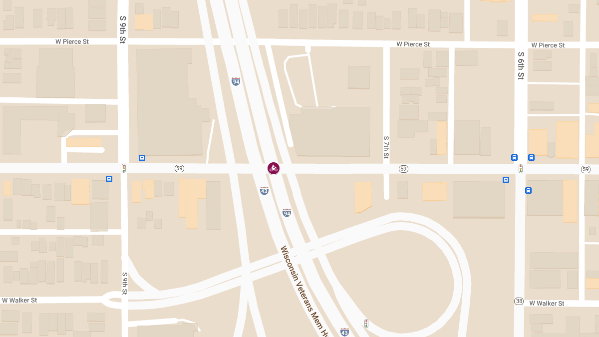 Woman in Her 20s Severely Injured in Motorcycle Crash on I-43 & National Ave