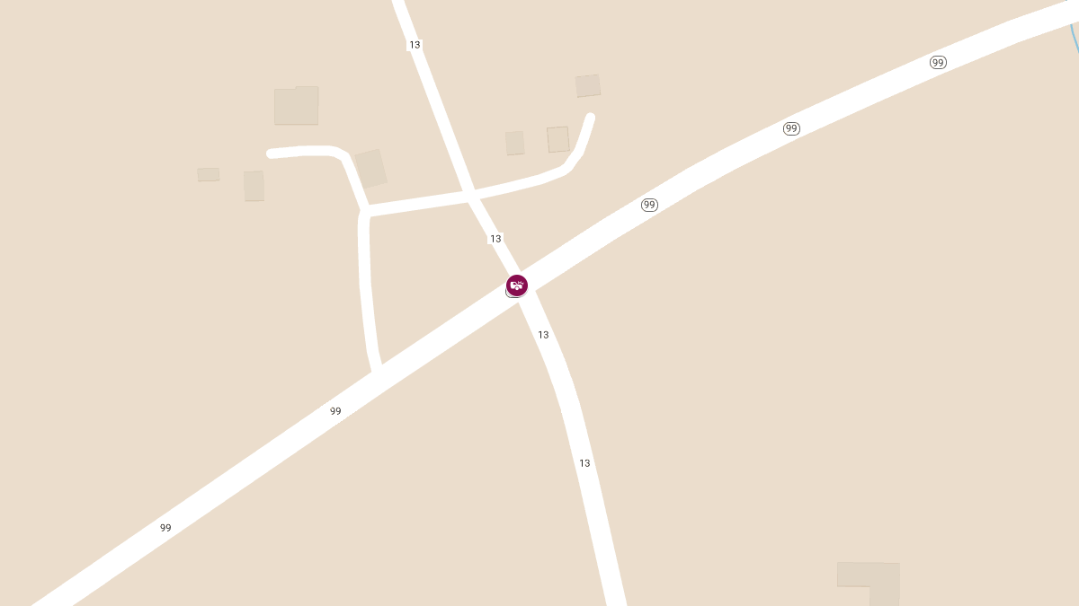 njury Collision at Highway 99 and County Road 13