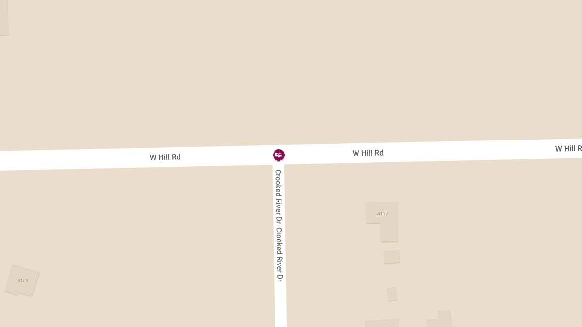 Accident (Personal Injury) at W Hill Rd & Crooked River Dr