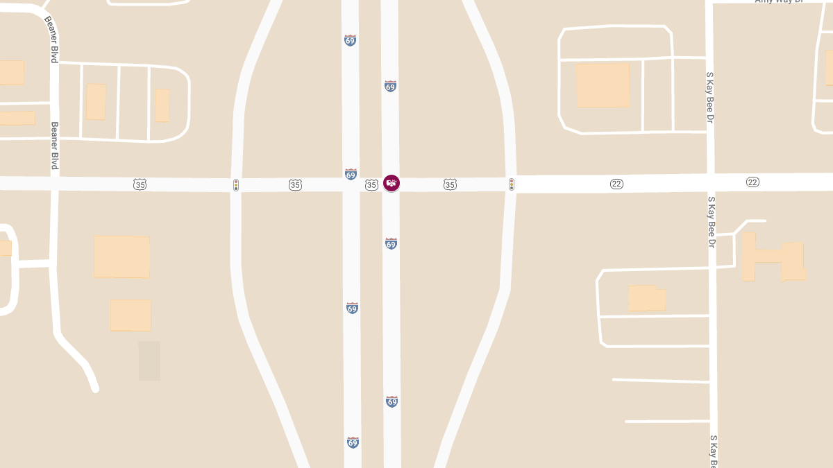 Accident Reported at State Road 22 and I-69