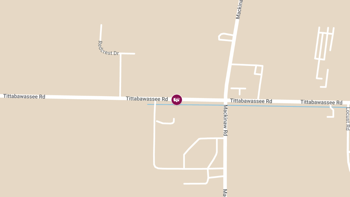 Accident Reported on 2200 Block of Tittabawassee Rd