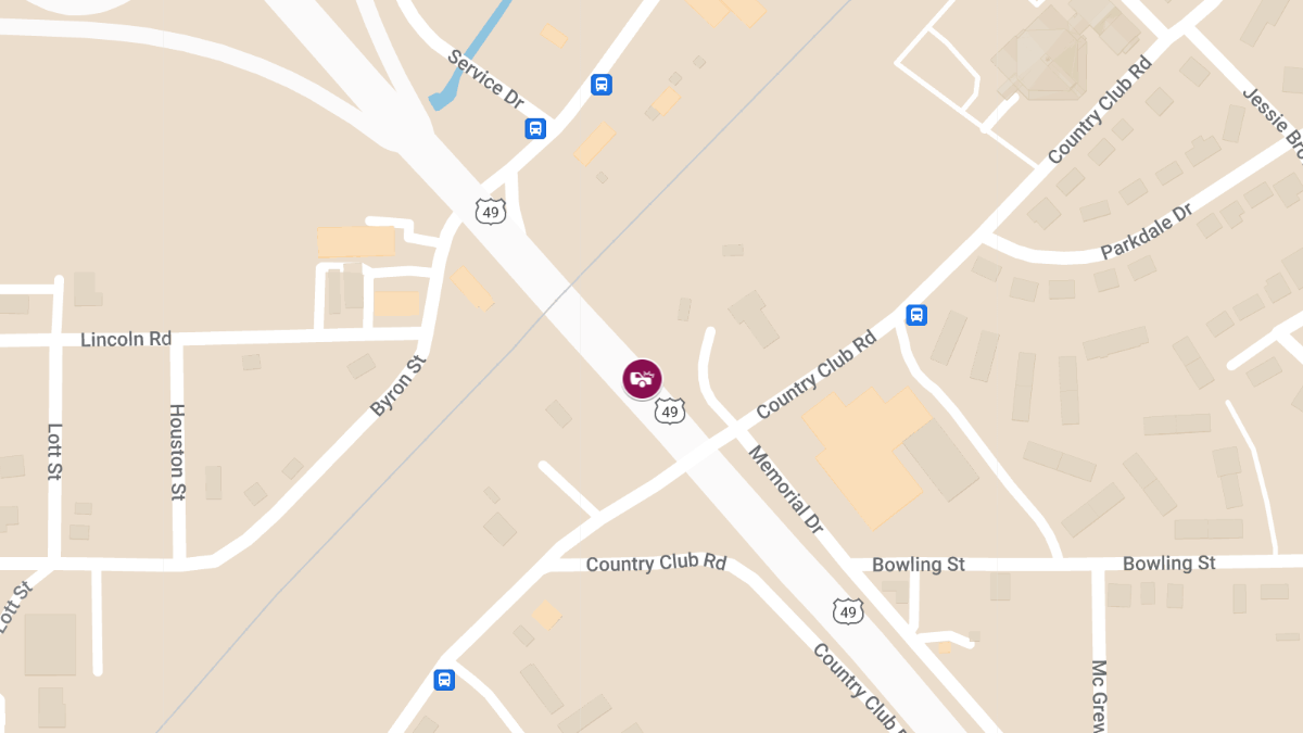 Accident With Injuries on U.S. Highway 49 Near State Highway 230