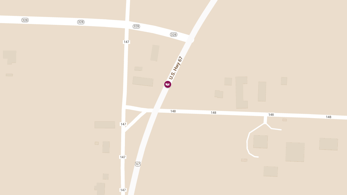 Accident With Injury Reported on U.S. Highway 67 Southwest of State Highway 328