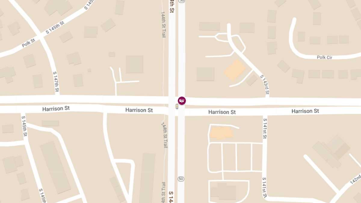 Accident With Injury at 144th St & Harrison St
