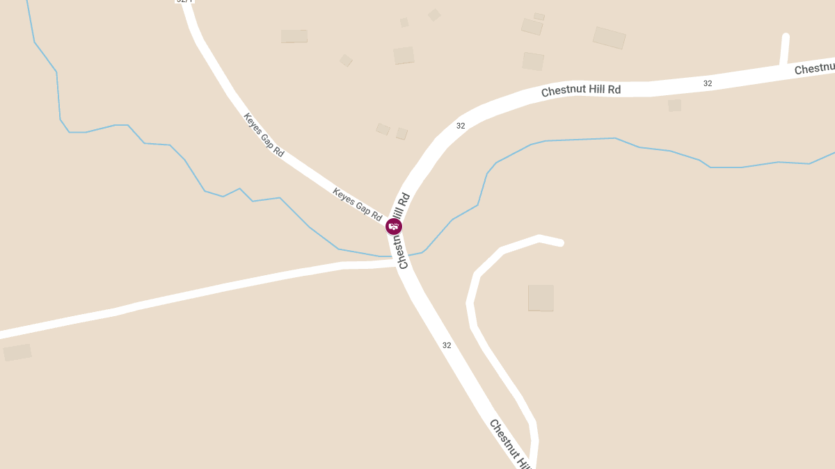 Accident With Injury at Chestnut Hill Rd & Keys Gap Rd