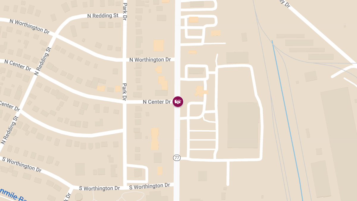 Accident With Injury at Missouri St & N Center Dr