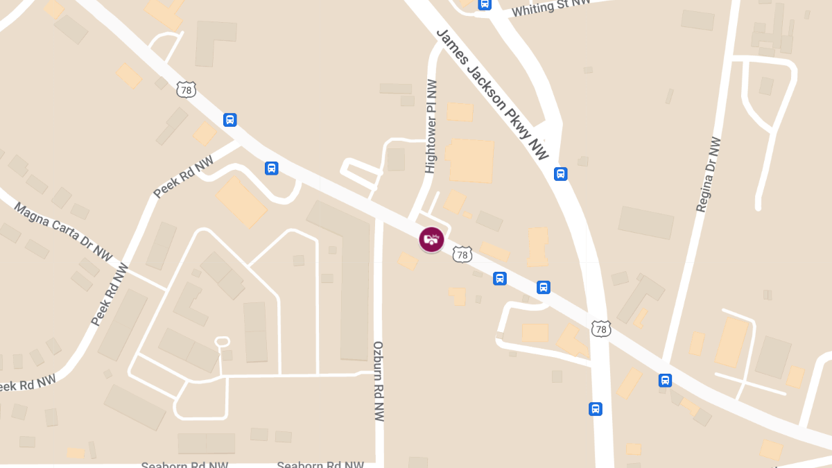 Accident at 2748 Donald Lee Hollowell Pkwy NW Causes Injuries