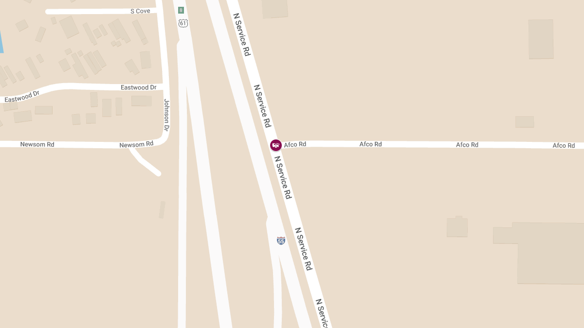 Accident at Afco Rd & I-55 Service Rd Causes Injuries