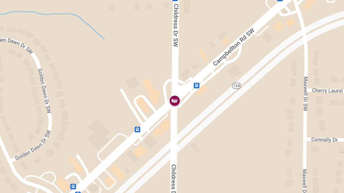 Accident at Campbellton Rd SW & Childress Dr SW Causes Injuries