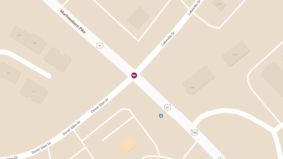 Accident at Murfreesboro Pike and Dover Glen Dr Results in Injuries