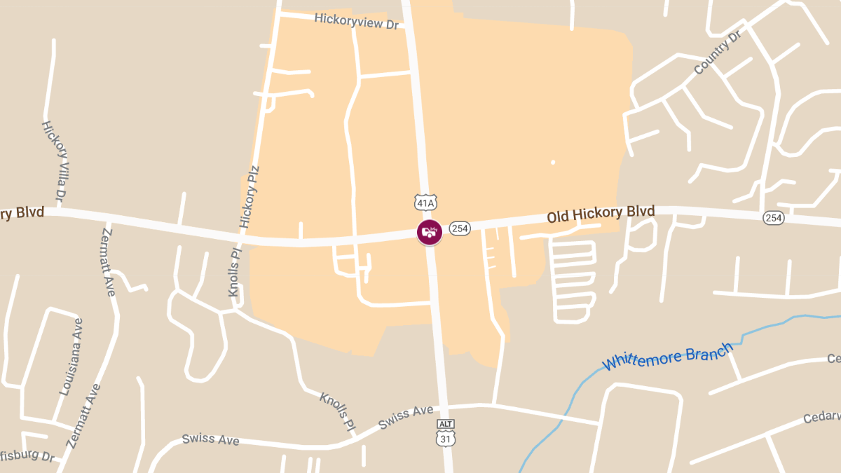 Accident at Old Hickory Blvd and Nolensville Pike Causes Injuries