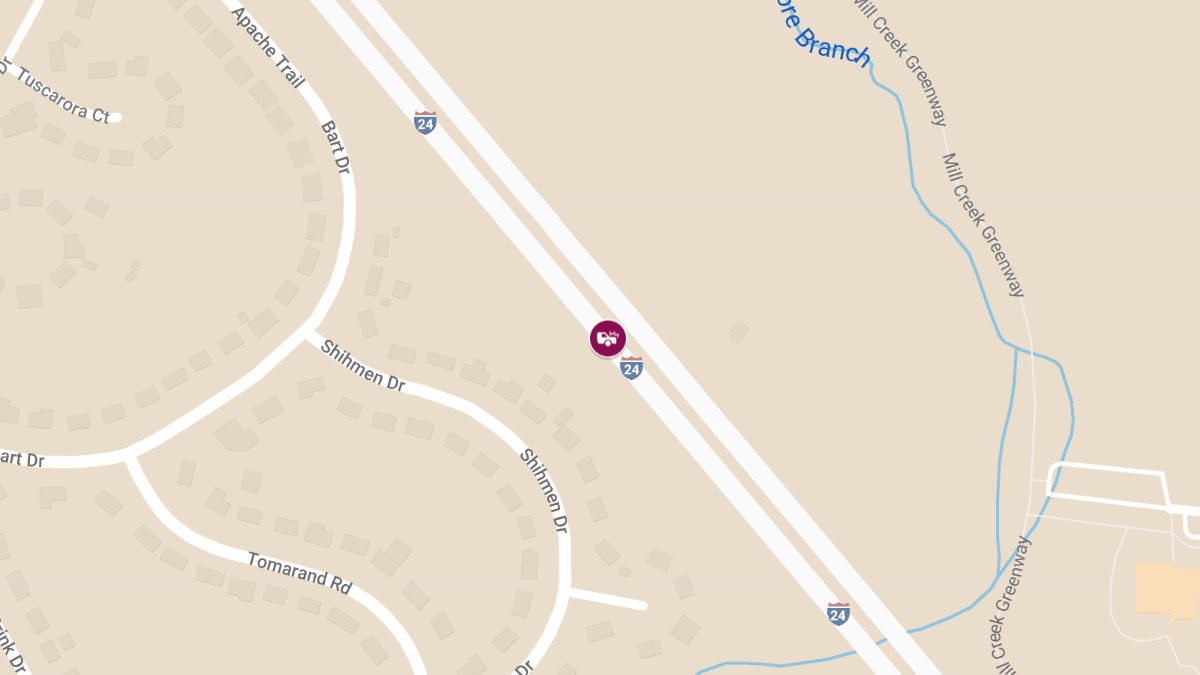 Accident on I-24 W at MM 59.0 Leads to Injuries