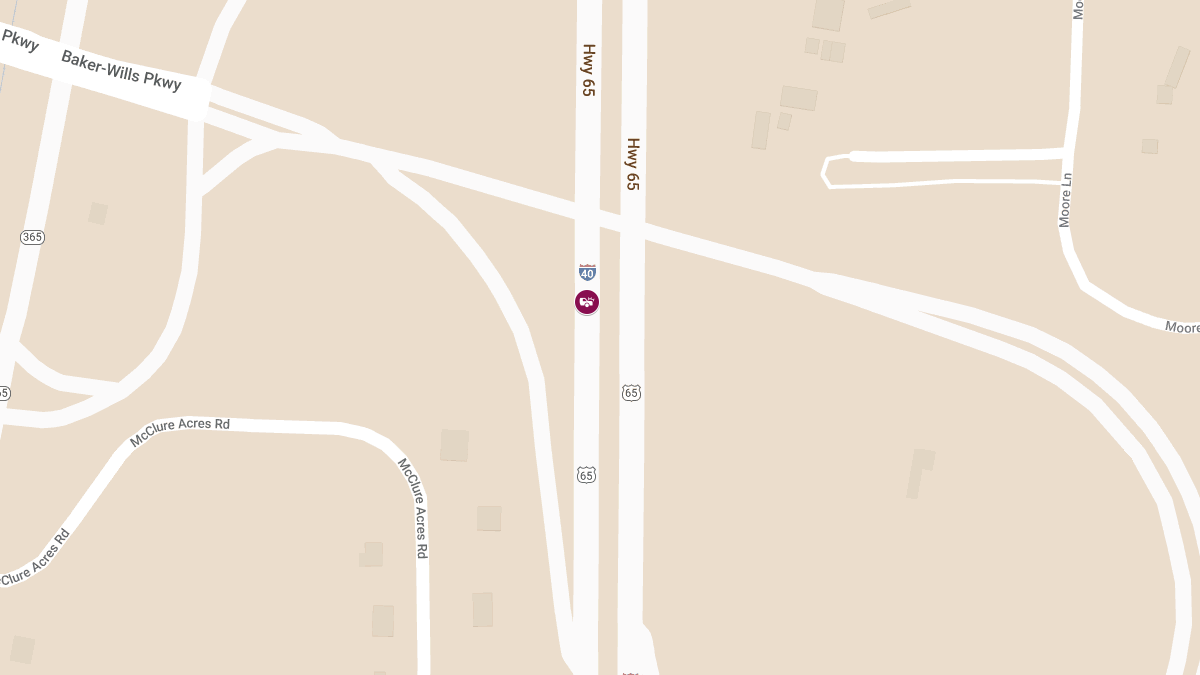 Accident on I-40 WB near Mile Marker 196.9 Causes Injury 