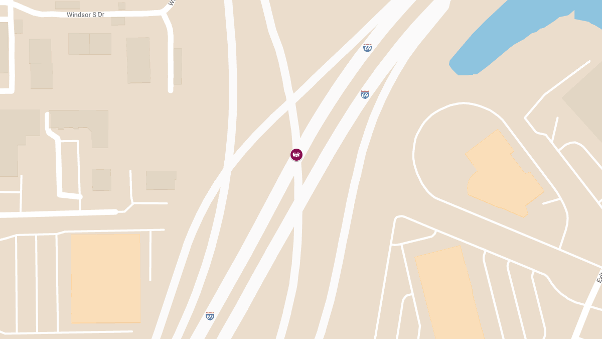 Accident on SR-37 Bridge to I-69 SB