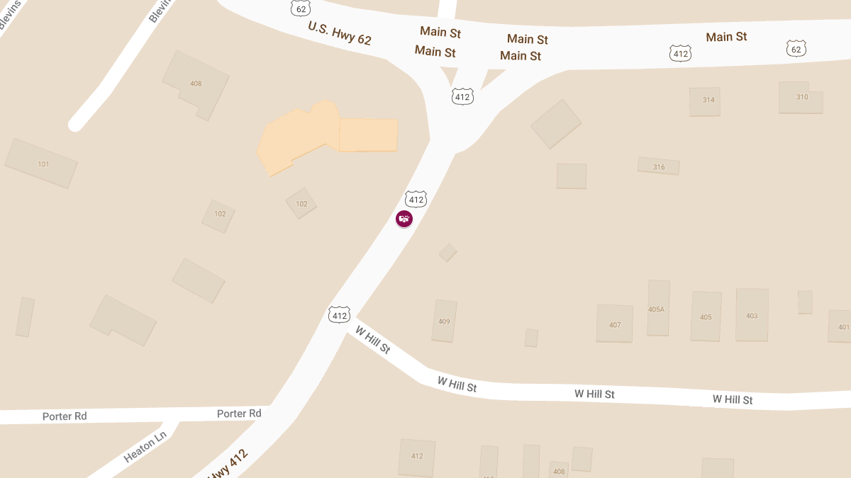 Accident on U.S. Highway 412 Near U.S. Highway 62 Causes Injuries