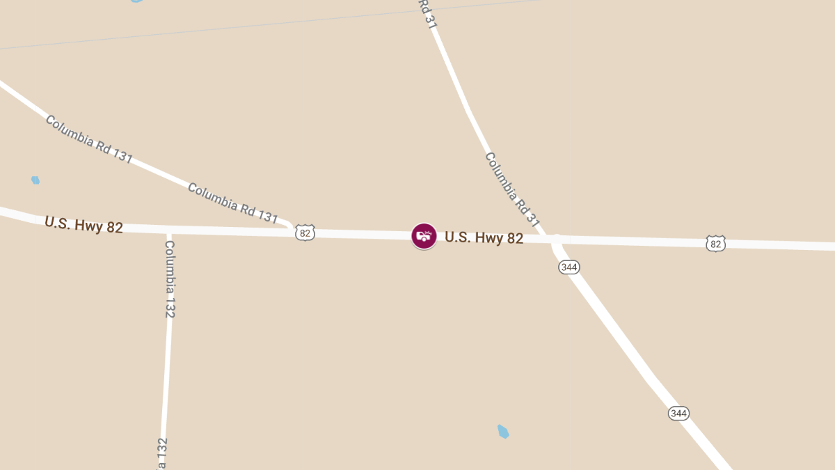Accident on U.S. Highway 82 Near State Highway 344 Causes Injuries