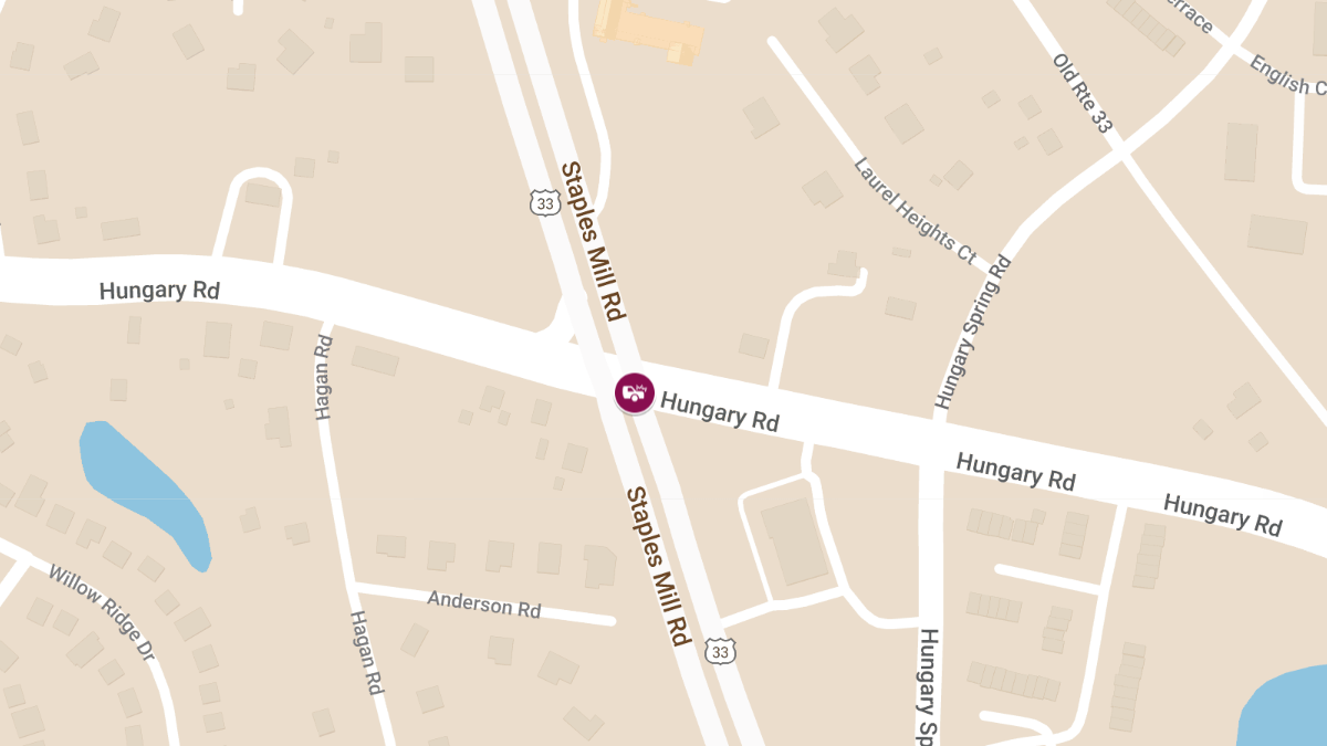 Accident with Entrapment at Hungary Rd & Staples Mill Rd