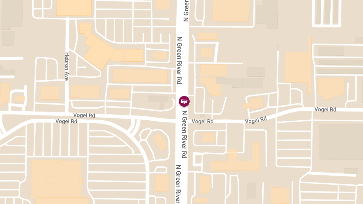 Accident with Injuries at 1001 N Green River Rd