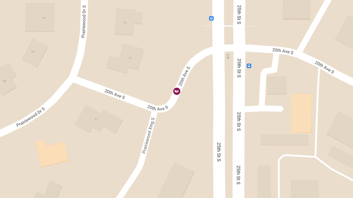 Accident with Injuries at 20th Ave S