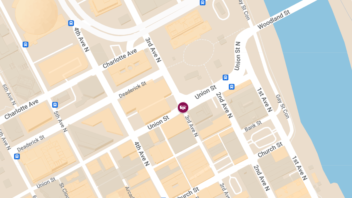 Accident with Injuries at 3rd Ave N and Union St