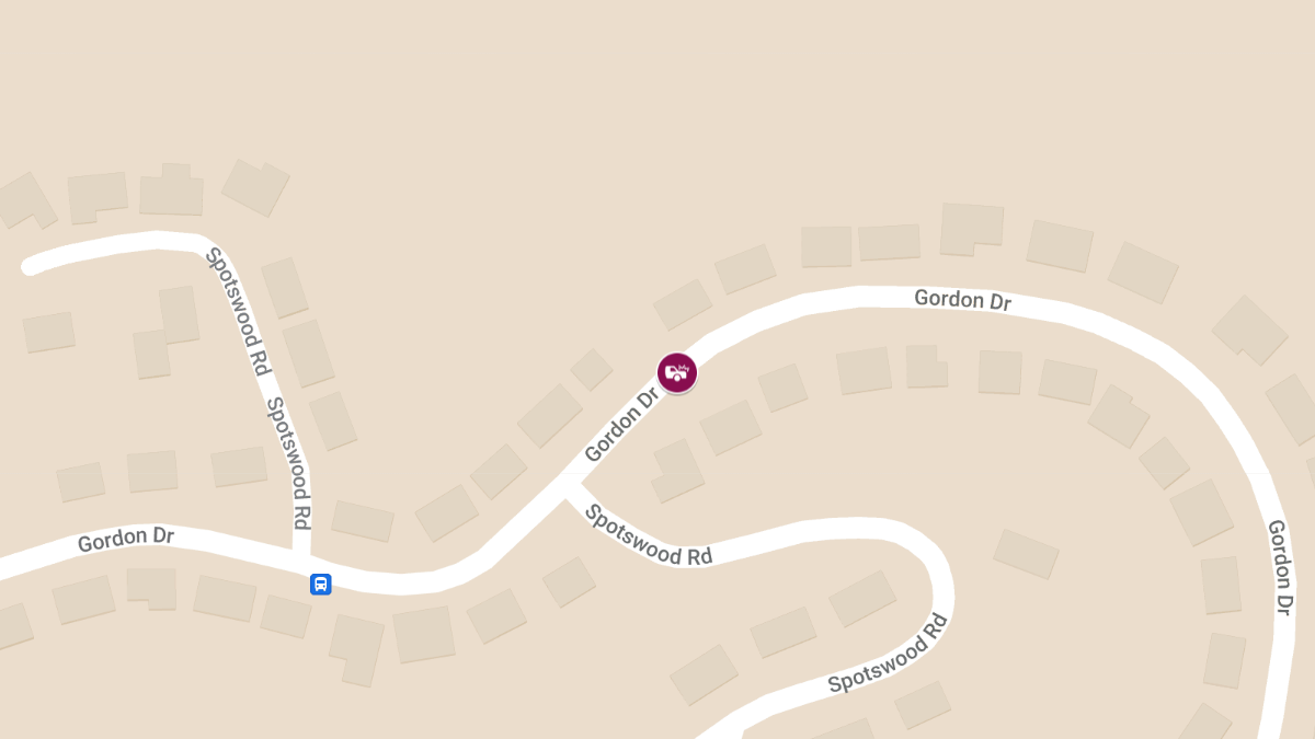 Accident with Injuries at 660 Gordon Dr