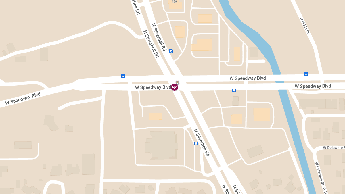 Accident with Injuries at 889 N Silverbell Rd & W Speedway Blvd