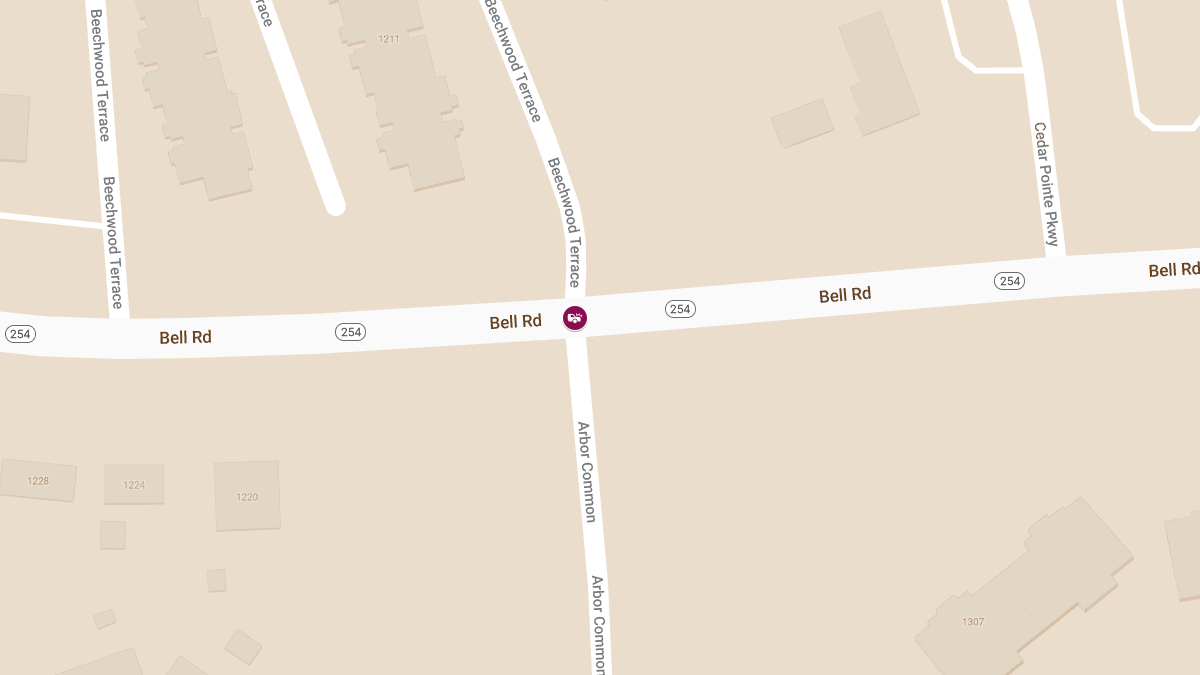 Accident with Injuries at Bell Rd & Arbor Common