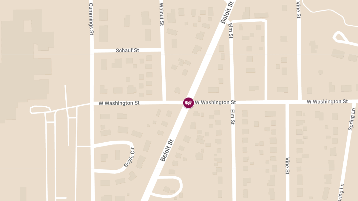 Accident with Injuries at Beloit and Washington