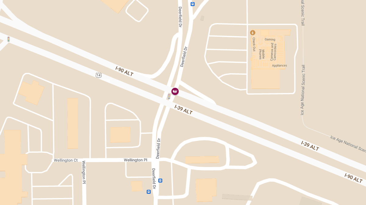 Accident with Injuries at Humes Rd and Deerfield Rd