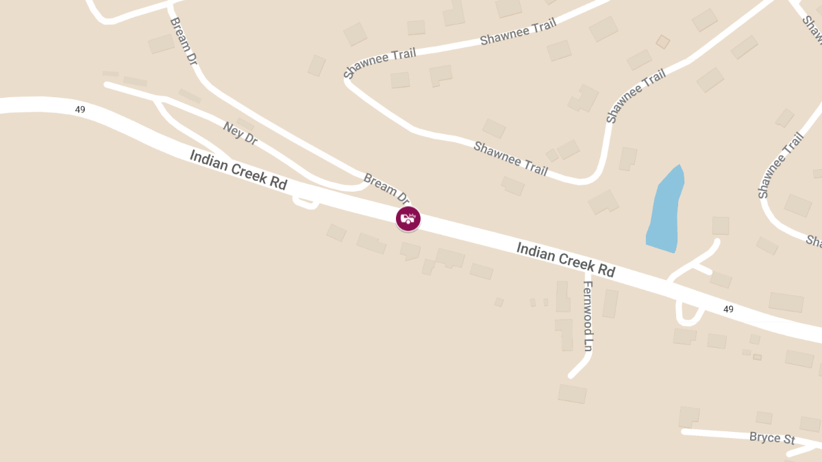 Accident with Injuries at Indian Creek Rd & Bream Dr