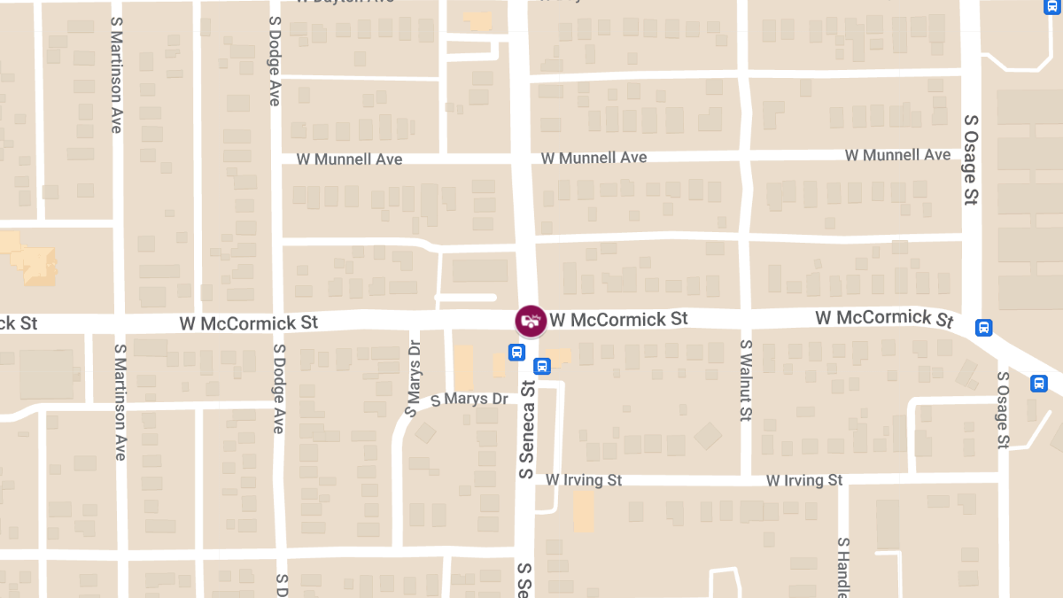 Accident with Injuries at McCormick Ave & Seneca St