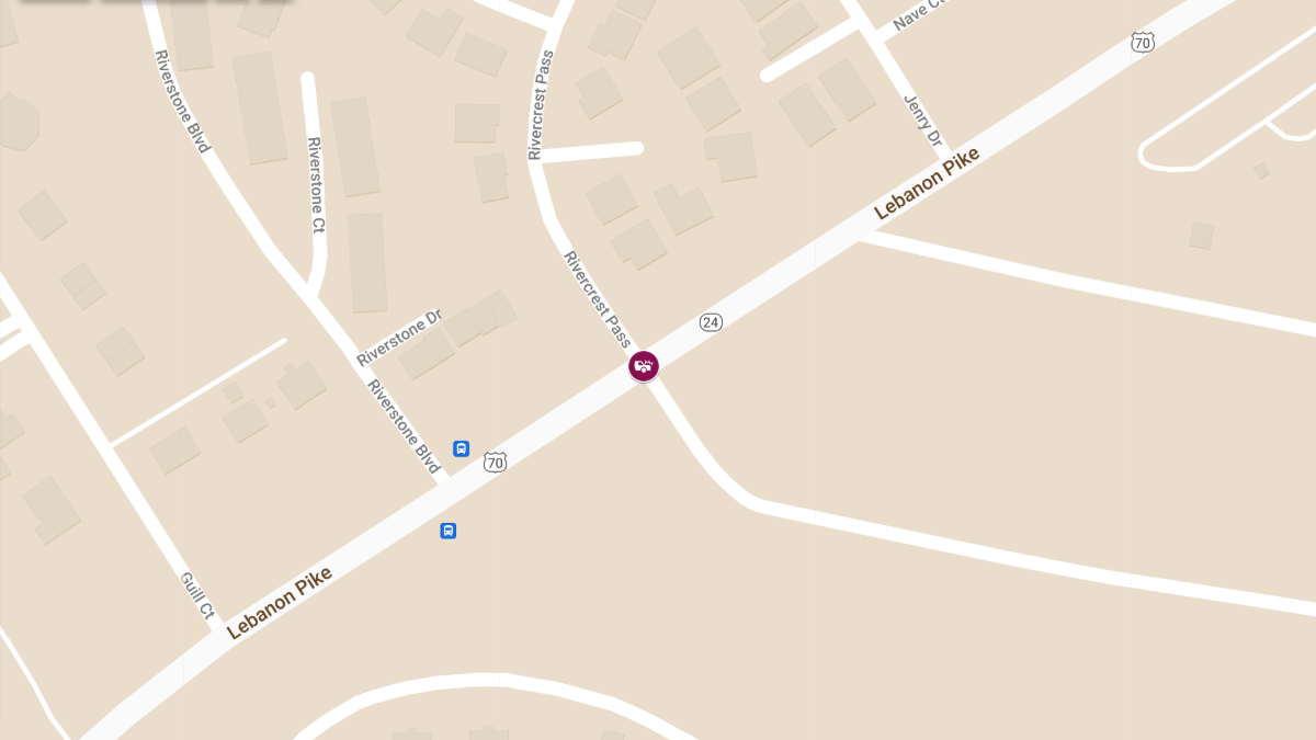 Accident with Injuries at Rivercrest Pass & Lebanon Pike