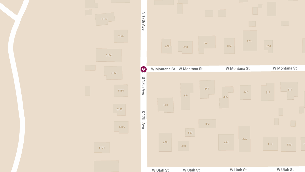 Accident with Injuries at S 17th Ave and W Montana St