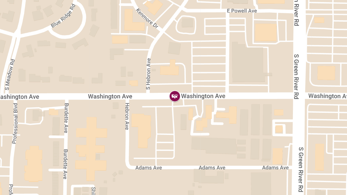 Accident with Injuries at Washington Ave, Washington Square Mall