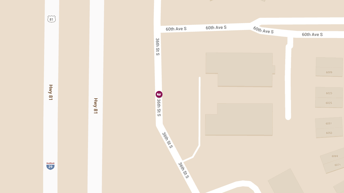 Accident with Injuries on 36th St S
