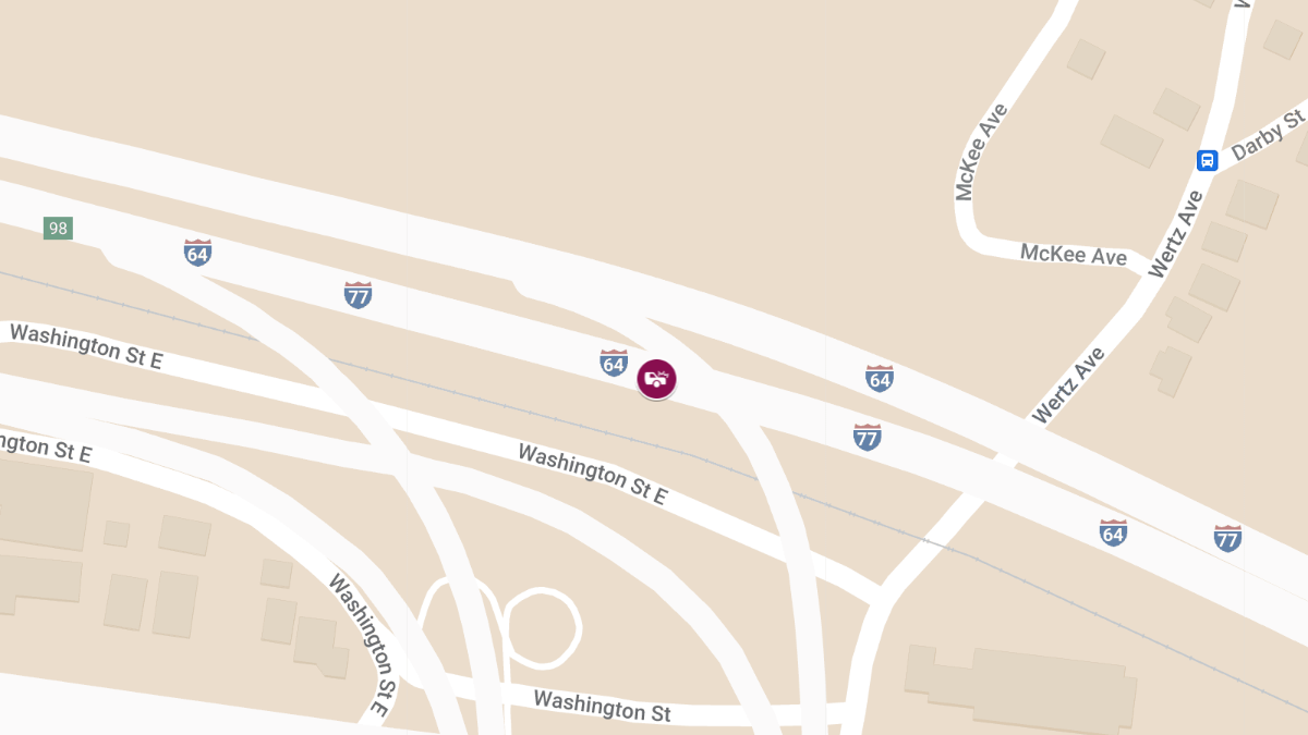 Accident with Injuries on I-77 South at 98 6/10 Mile Marker