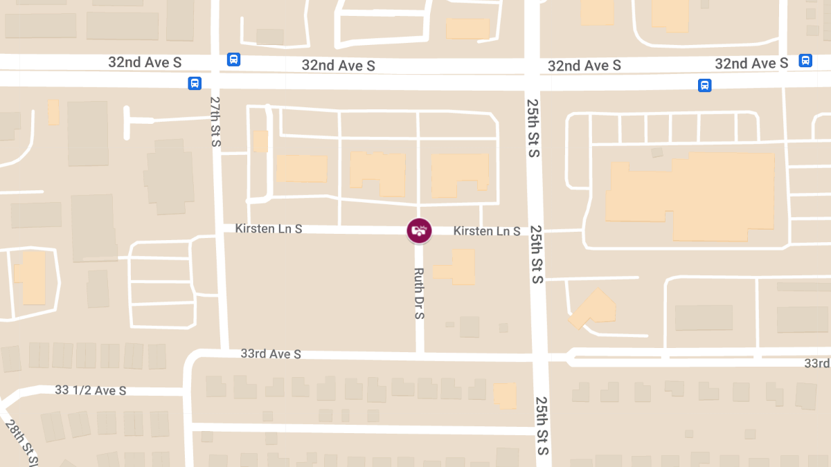 Accident with Injuries on Ruth Dr S