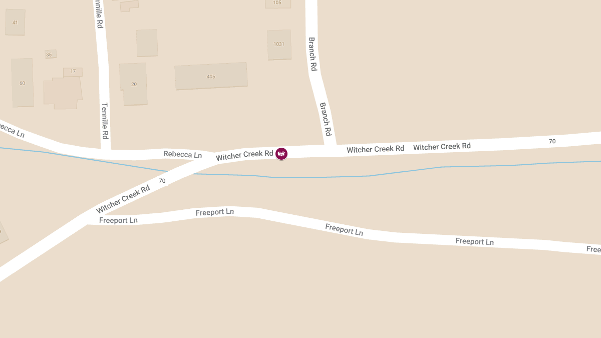 Accident with Injuries on Witcher Creek Rd