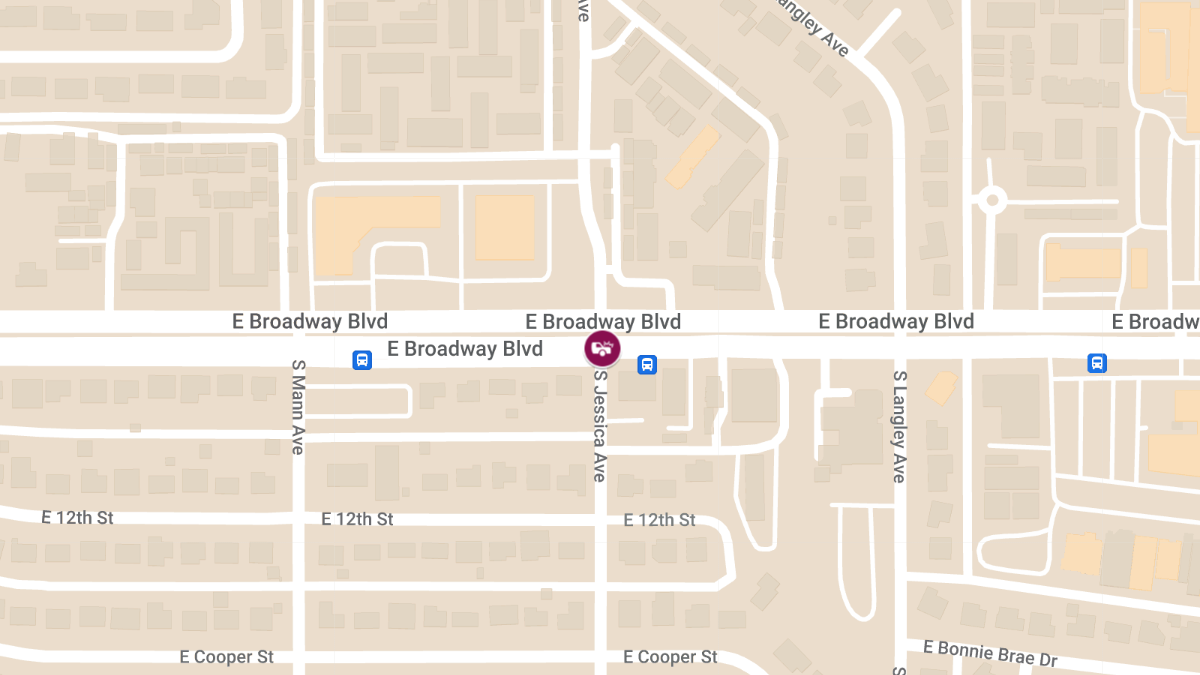 Accident with Injury at Broadway Blvd & Jessica Ave