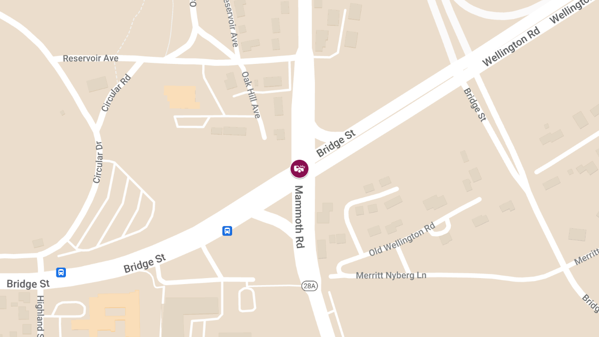 Accident with Injury at Mammoth Rd & Bridge St