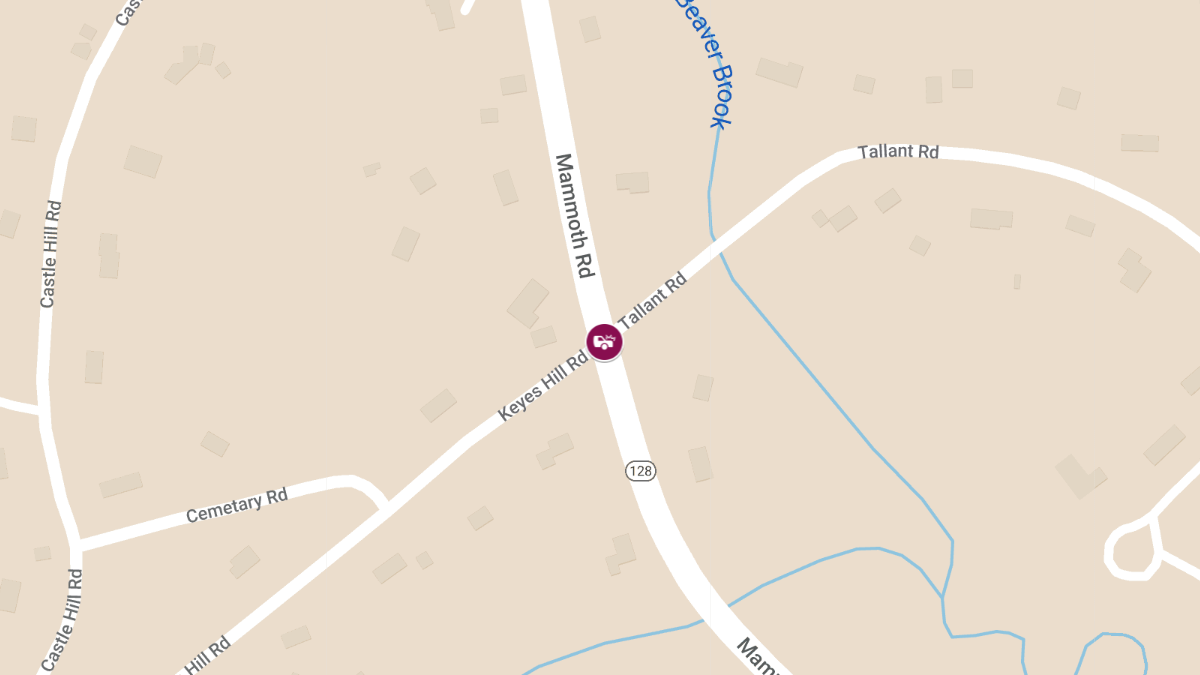 Accident with Injury at Mammoth Rd & Keyes Hill